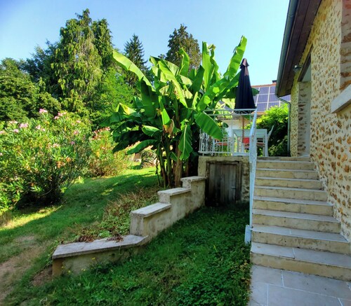 Gîte de Charme en Pierre au Calme Avec Piscine Couverte Chauffée