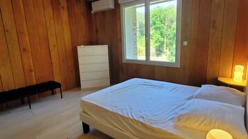 2 chambres, Wi-Fi gratuit, draps fournis
