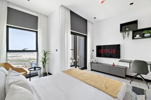 1 chambre, fer et planche à repasser, Wi-Fi gratuit, draps fournis