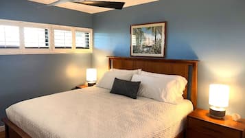 1 bedroom, in-room safe, iron/ironing board, free WiFi