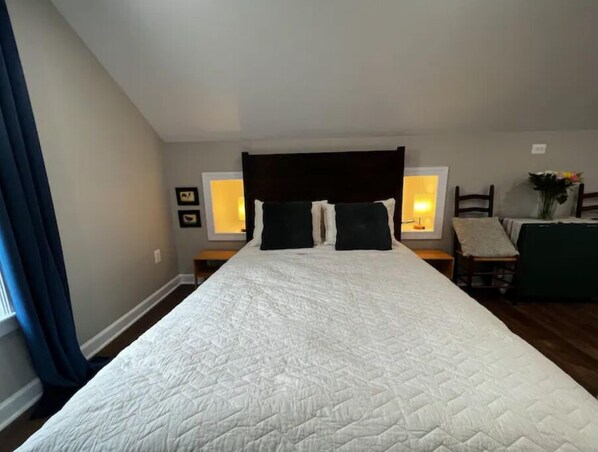 Desk, iron/ironing board, free WiFi, bed sheets