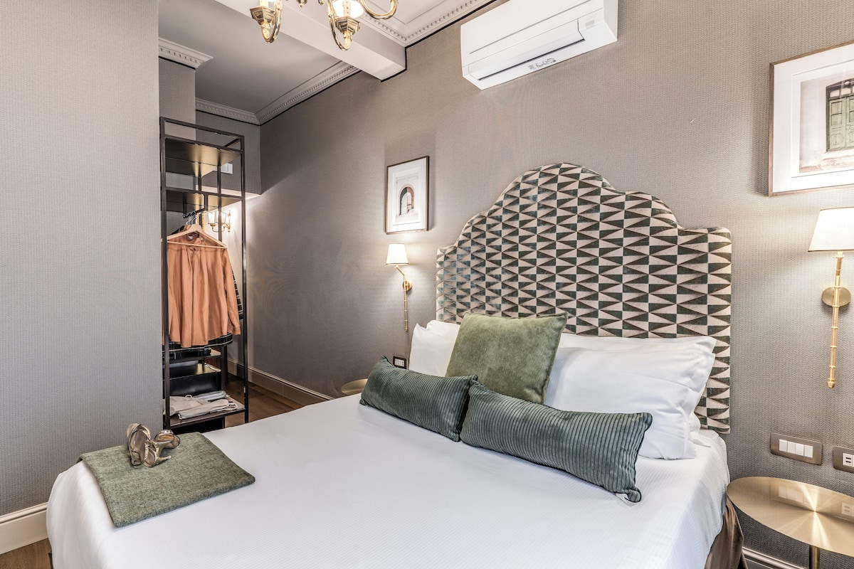 舒適雙人房 | 高級寢具、迷你吧、客房內保險箱、布置獨特