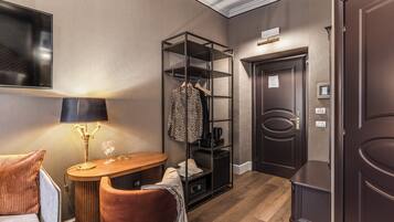 Firemannsrom – superior | Sengetøy av topp kvalitet, minibar og safe på rommet