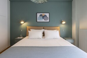2 室のベッドルーム、アイロン / アイロン台、WiFi (無料)