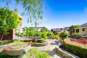 Overnattingsstedets uteområder