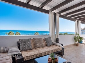 Terrace/patio - Apartment in Playas del Duque for 5 people | Casa Cadiz 412A (Puerto Banús - Marbella)