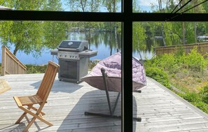 Terrace/patio - Awesome home in Vaggeryd with kitchen (Vaggeryd)
