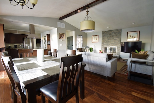 Nice and spacious home with a movie theater for entertainment and relaxation.