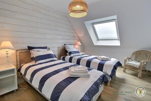 2 soverom, strykejern/-brett, wi-fi (inkludert) og sengetøy