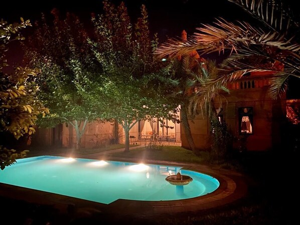 Outdoor pool - Belle Villa Avec Piscine Privée (Marrakech)