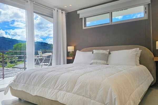 Design Suite, 1 King Bed, Mountain View | 1 bedroom, premium bedding, down duvets, individually decorated