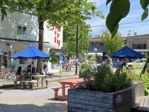 Restauration en plein air