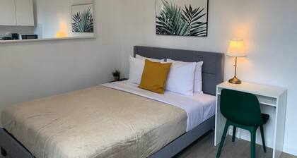 Villa acogedora dentro del hospital Auxilio Mutuo 106