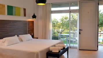 Deluxe-rum | 1 sovrum, sängtillbehör av högsta kvalitet och Select Comfort-madrasser