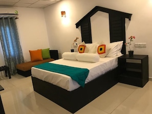 Ropa de cama hipoalergénica, minibar y decoración personalizada