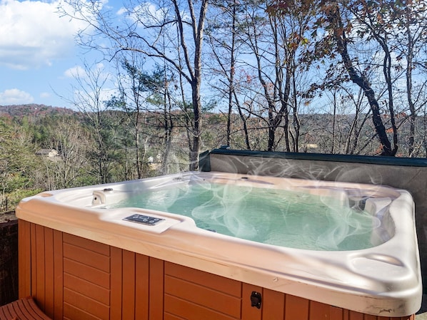 Idromassaggio all'aperto