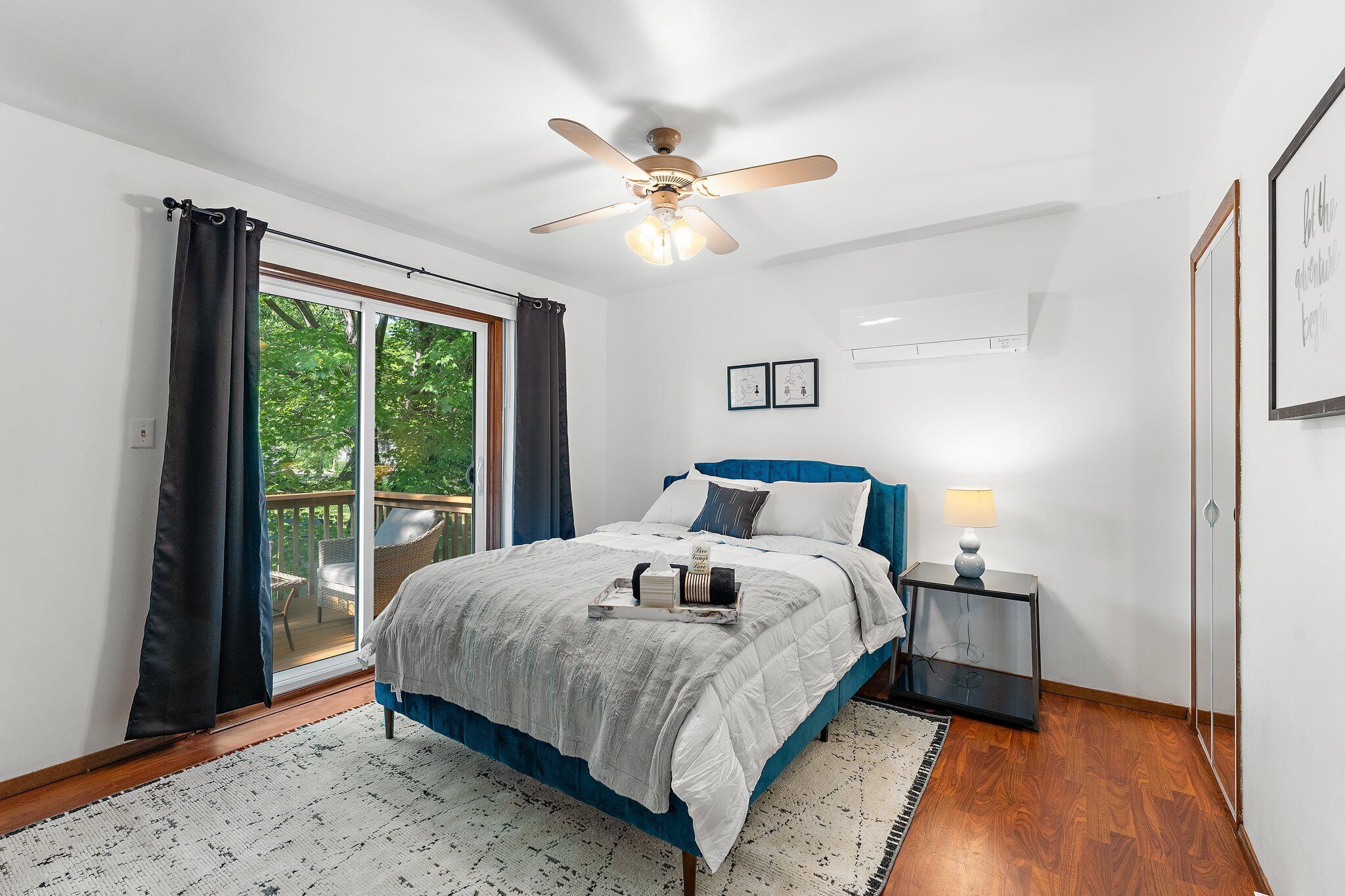 2 chambres, bureau, Wi-Fi, draps fournis