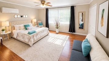 2 habitaciones, escritorio, wifi y ropa de cama