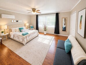 2 Schlafzimmer, Schreibtisch, WLAN, Bettwäsche