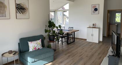 Freundliche Ferienwohnung an der Linde- 4 Personen, 60qm, mit Balkon