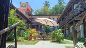 Majoituspaikan julkisivu