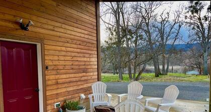 Peaceful, spacious home on 8 acres. Pet-friendly, close to town, and a creek!