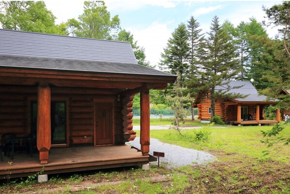 Exterior - Newly built in 2025 Relax in a log house for 3 p / Kitasakugun Nagano (Kitasakugun)