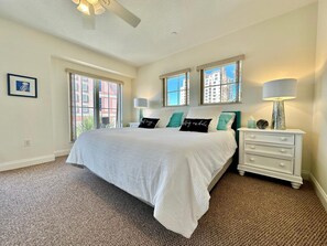 2 slaapkamers, een strijkplank/strijkijzer, wifi, beddengoed