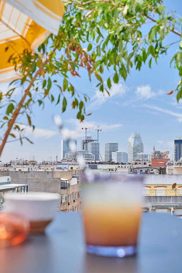 Terrasse sur le toit