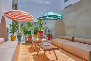 Apartamento elite | Terraço/pátio