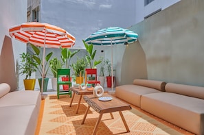 Apartamento elite | Terraço/pátio