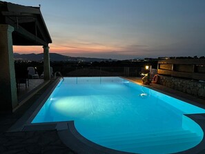 Pool - Villa Crilu Sardinia, cozy, with sea view, swimming pool and private parking space (Tanaunella)