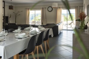 Dining - Superbe Villa Avec Piscine (chambonas)