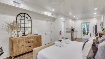 1 chambre, fer et planche Ă repasser, Wi-Fi, draps fournis