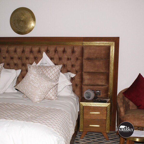 1 bedroom, in-room safe, iron/ironing board, free WiFi - Riad Luxe LE Grizzly - Chambre L'atlas (Marrakech)