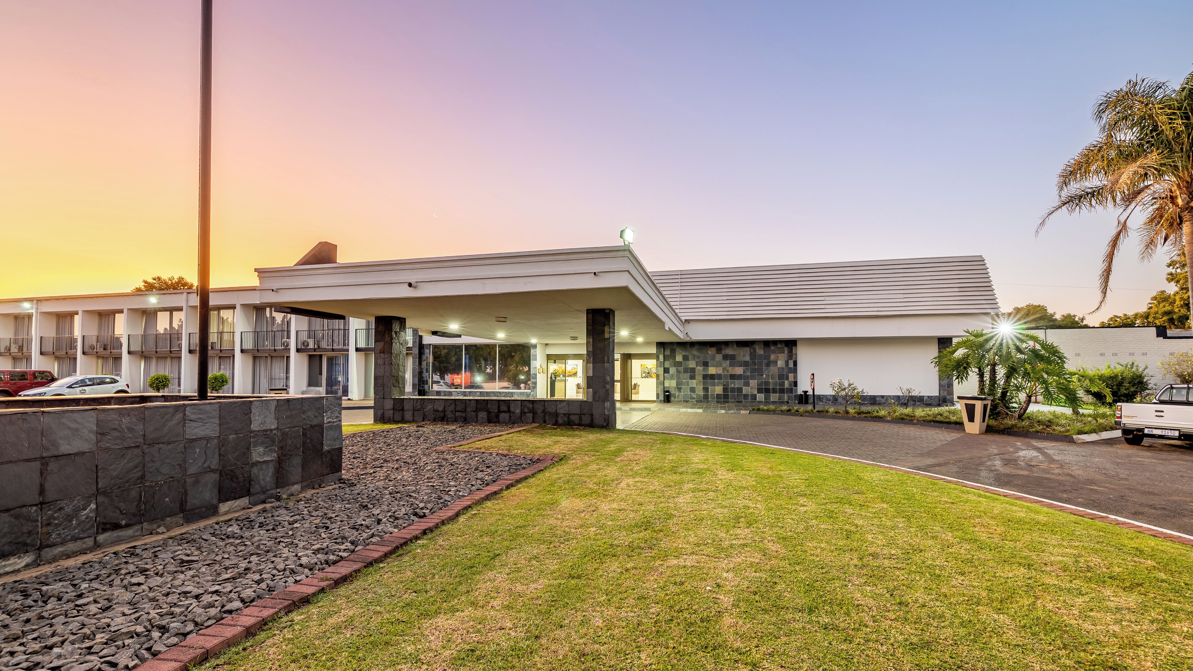 Façade de l’hébergement