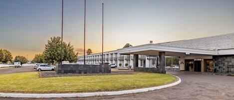 Overnatningsstedets facade