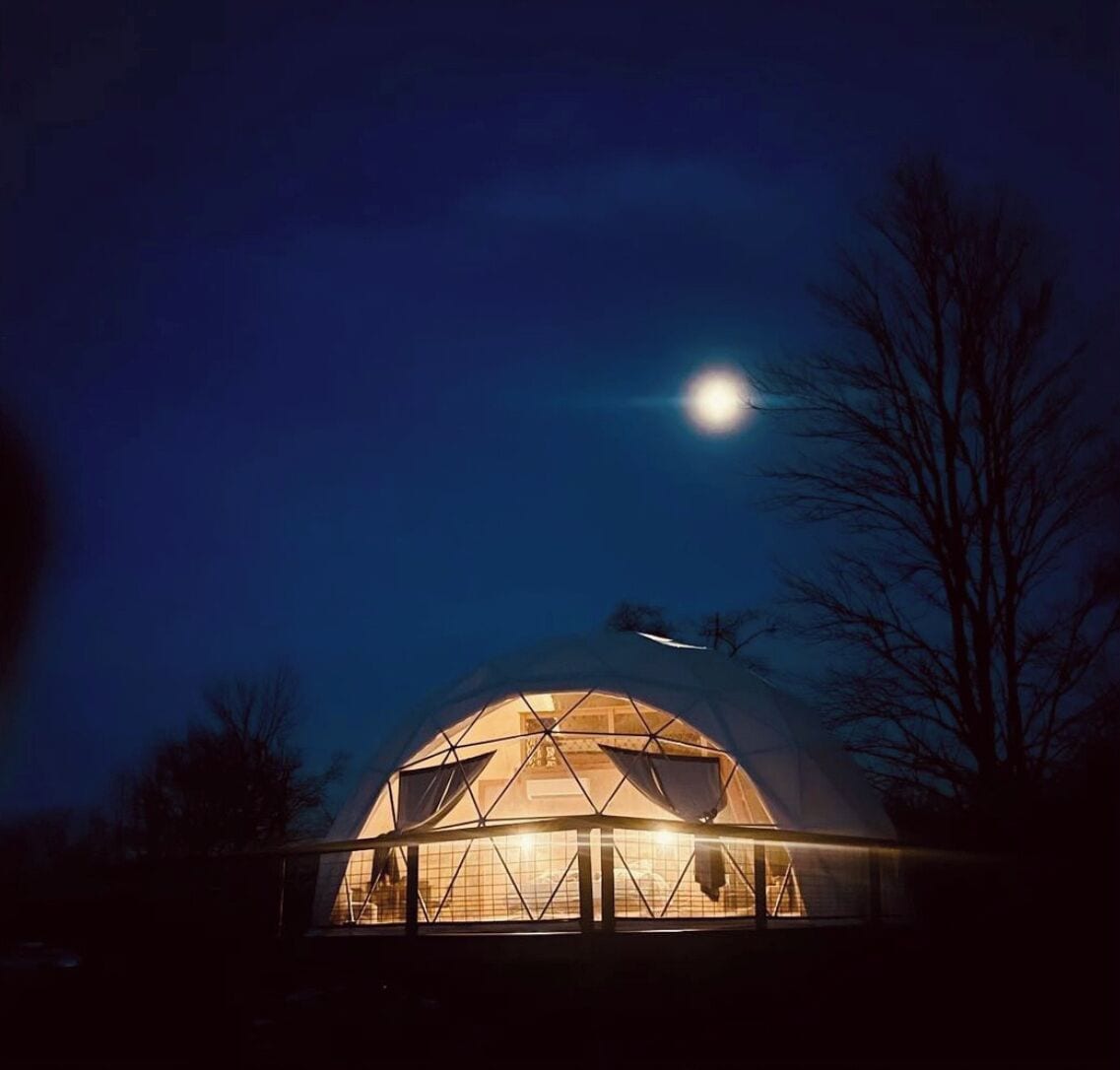 Luxury Dome Home on Come Spring Farm