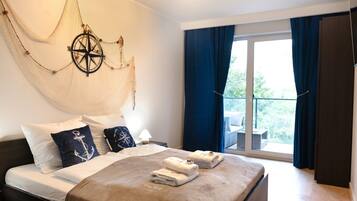 1 bedroom, iron/ironing board, free WiFi, bed sheets