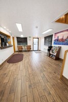 Sala de estar en el lobby