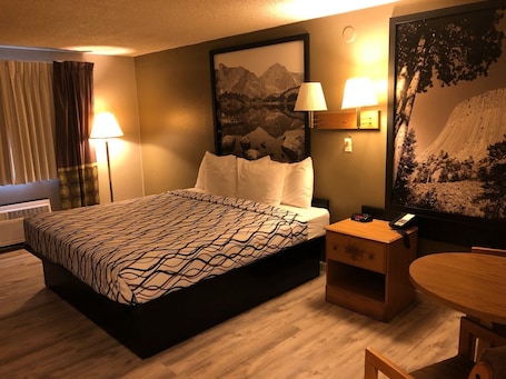 Wifi gratis y ropa de cama