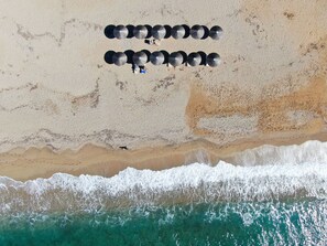 On the beach