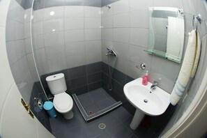 Serviettes fournies, savon, papier toilette