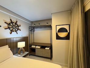 Apartamento | 2 quartos, individualmente decorados, individualmente mobiliados