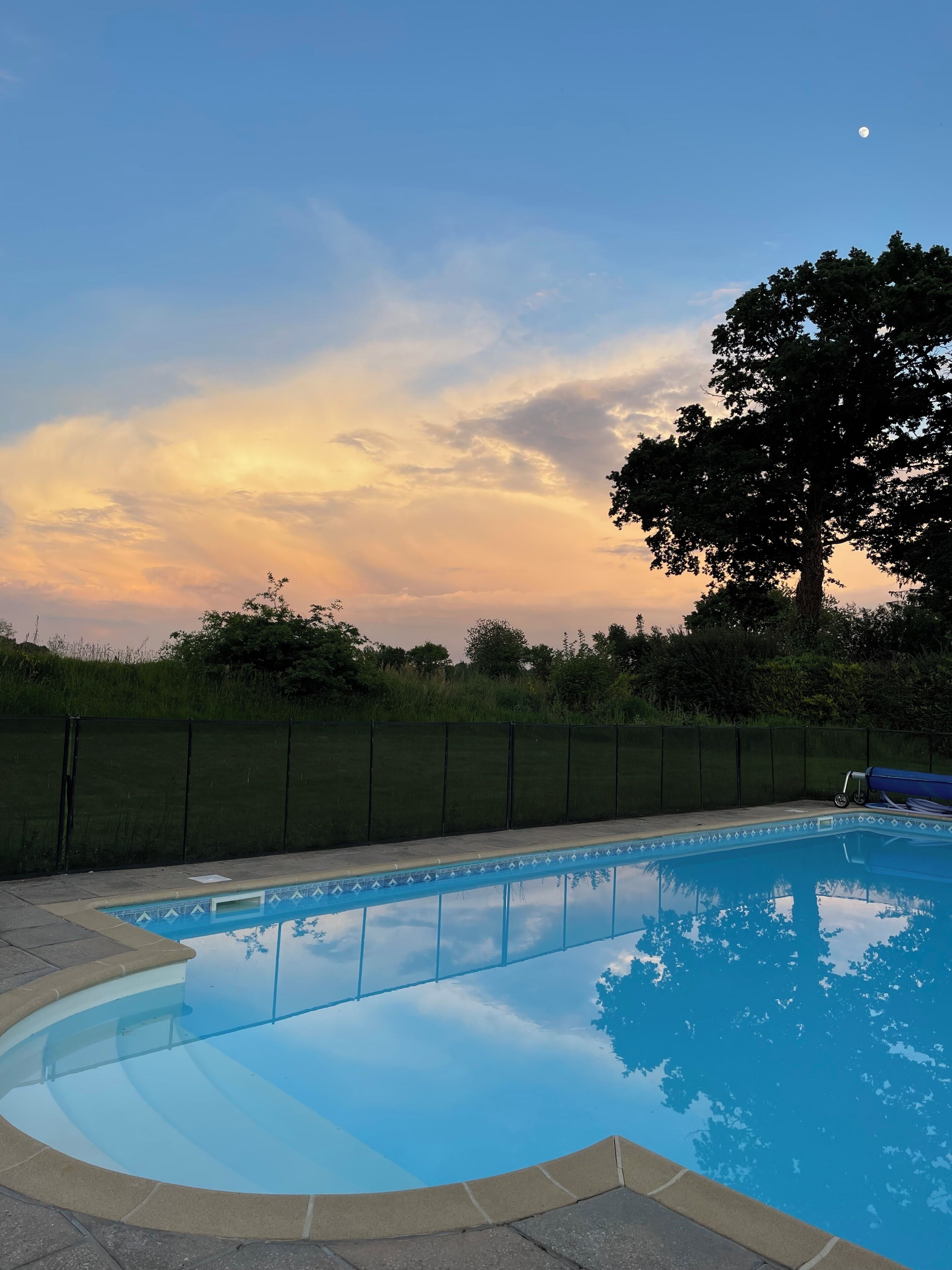 Piscine chauffée