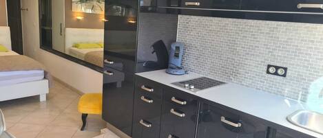 1 makuuhuone, vuodevaatteet