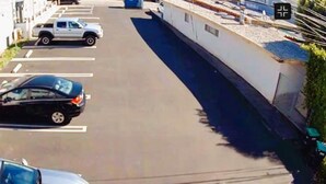 A parking lot with several cars parked in designated spaces. - Coastal studio w/ beach access & free parking (San Clemente)