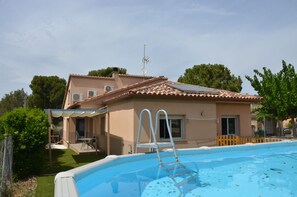 Alberca al aire libre 