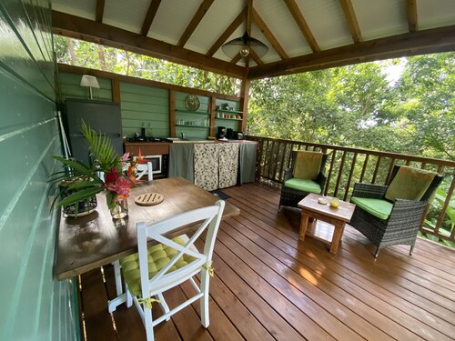 Mahogany : Nature, Hamac & spa