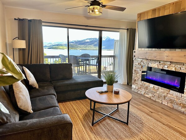 Älytelevisio, takka